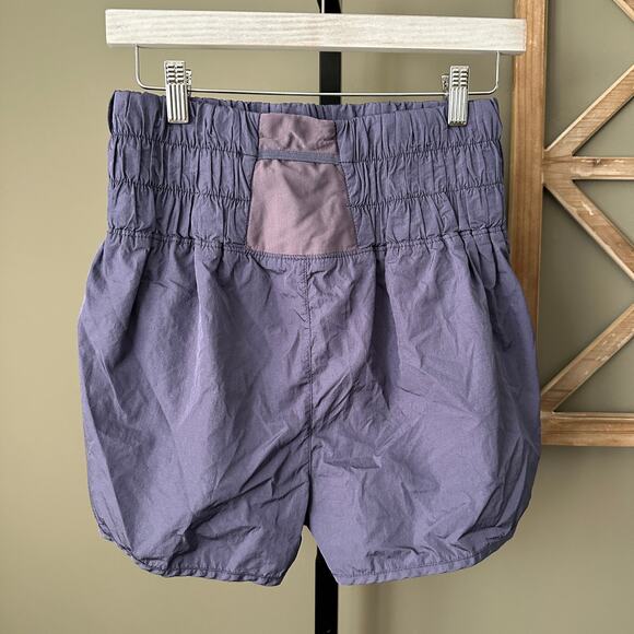 Free People Movement Purple Blue Shorts - Large - Picture 3 of 5